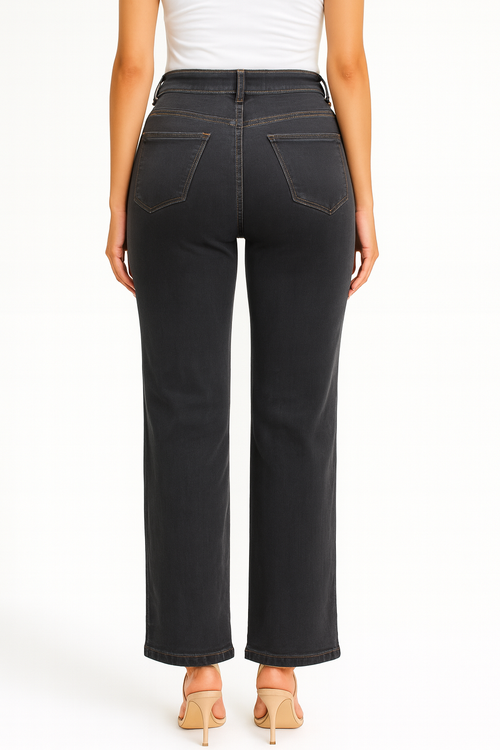 Core Fit Straight Leg Denim (Storm Grey)